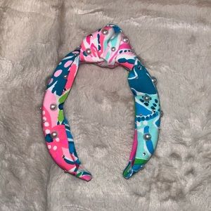 Lilly Pulitzer (non-authentic) topknot headband